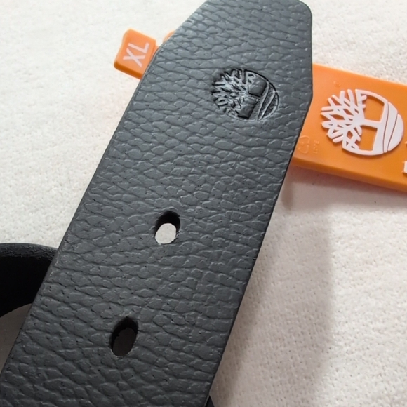 Timberland Men's Black Leather Belt Size XL 42/44 - Picture 6 of 6